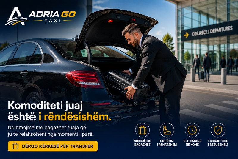 Më shumë se një transfer – kujdes i plotë për udhëtimin tuaj.