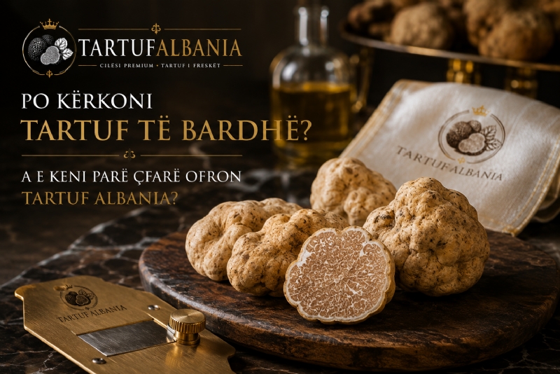 Po Kërkoni Tartuf të Bardhë? A e Keni Parë Çfarë Ofron Tartuf Albania?