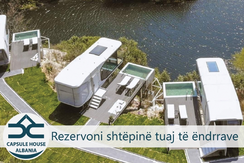 Capsule House Albania, shtepi ekologjike kapsula Elbasan, shtepi kapsula Elbasan, shtepi ekologjike me rezine Elbasan, shtepi modulare Elbasan, shtepi 38 m² Elbasan, shtepi prefabrikuar Elbasan, shtepi kompakte Elbasan