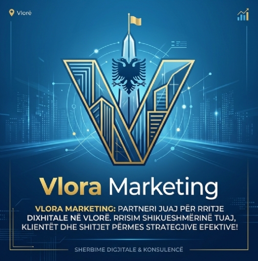 Zgjidh një nga titujt sipër (p.sh. Vlora Marketing: Rritni shitjet e biznesit tuaj sot!).