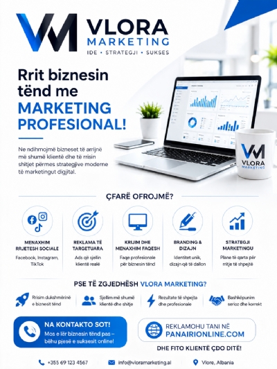 Rrit Biznesin Tënd me Marketing Profesional!