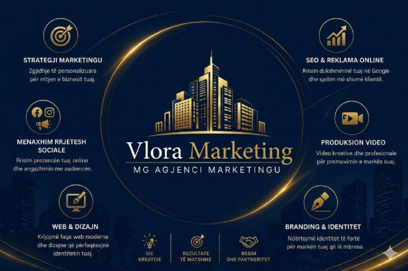 Vlora Marketing Agency - Rritje e Garantuar e Shitjeve