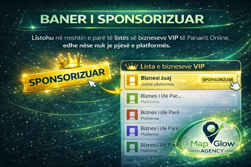 Paketa BANER I SPONSORIZUAR VIP gostivar, pozicion VIP biznesi, promovim biznesi online gostivar, reklamim ne Google gostivar, reklame biznes mk, marketing online mk, reklame per dyqan, reklame per kompani mk, biznes online,  pozicionim ne Google