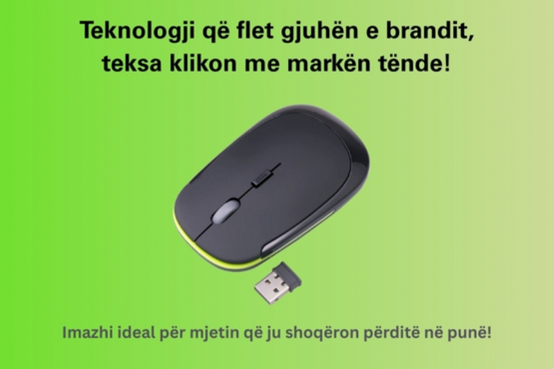 maus kompjuteri me logo, maus promocional, maus optik i personalizuar, maus i loguar prej bambuje, maus me logo per zyre, aksesore kompjuteri me logo, maus per reklama biznesi, maus ekologjik me logo, aksesore promocionale kompjuteri