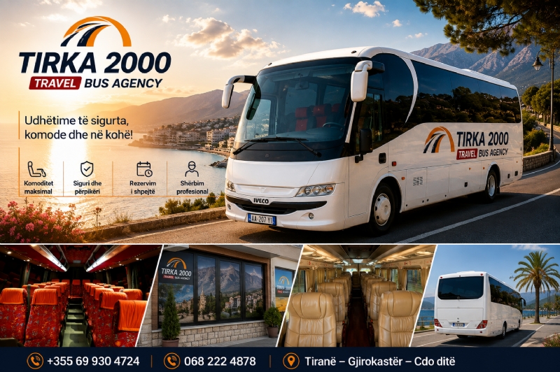 Tirka 2000 – Krahasoni shërbimet e transportit dhe zgjidhni një kompani me eksperiencë, siguri dhe fleksibilitet