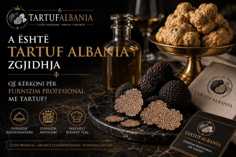 A Është Tartuf Albania Zgjidhja që Kërkoni për Furnizim Profesional me Tartuf?