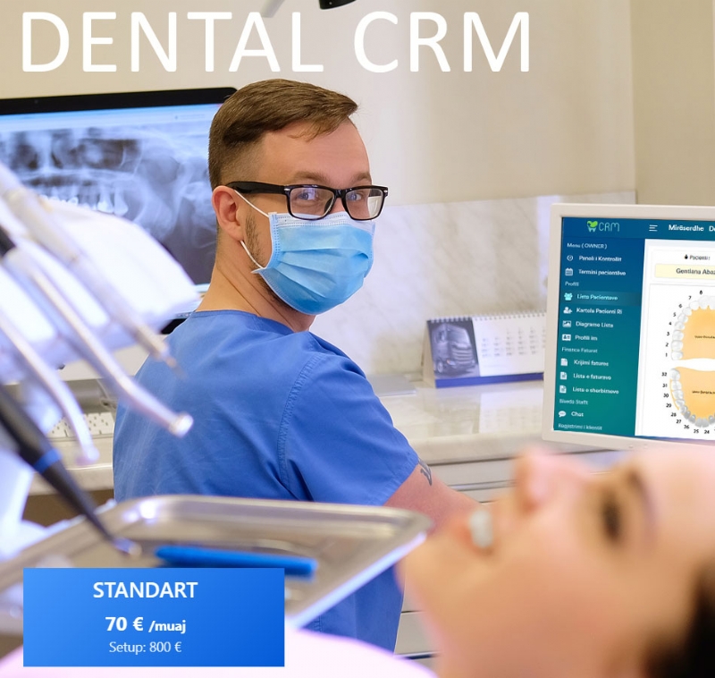 Dental CRM – Menaxhimi Modern i Klinikes Dentare