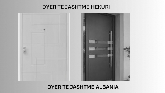 Dyer kunder zjarrit (anti zjarr), Dyer emergjence, Dyer të Jashtme Hekuri ofrohen nga Dyer të Jashtme Albania