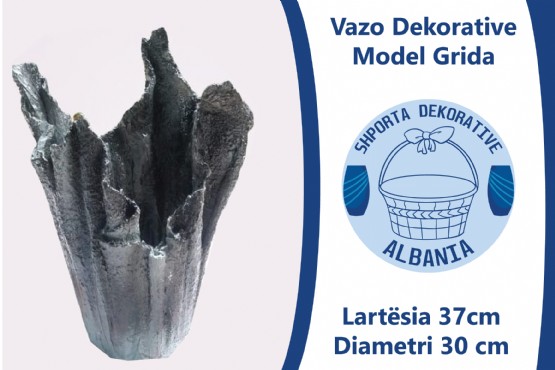 Vazo Dekorative Model Grida / Leze Dekor / Vazo Dekorative / vazo lulesh dekorative / Dekorime artistike / punime artizanat / Decorative Basket / decorative flower vase / vase decorative handmade /