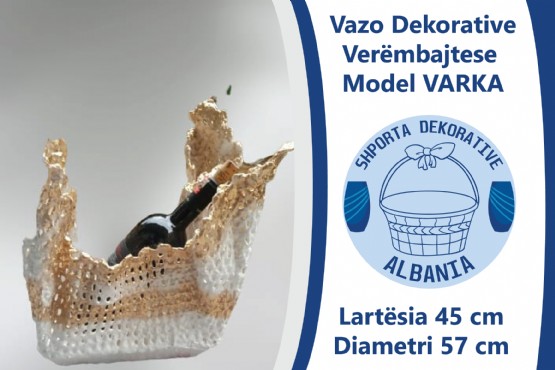 Shporte Dekorative Verembajtese Model VARKA / Shporte Dekorative per shtepi / Shporte lulesh dekorative / Dekorime artistike / punime artizanat / Shporte per lule / Shporte moderne / Shporte Dekorative Albania / Leze Dekor 
