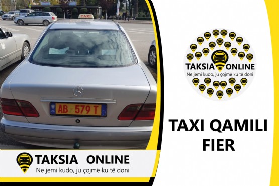 Taxi Fieri Qamil Hoxhaj / Taxi te QTU Fier / Taxi sheshi europa Fier / Merr Taxi Fier Tirane / Taxi qender Fier