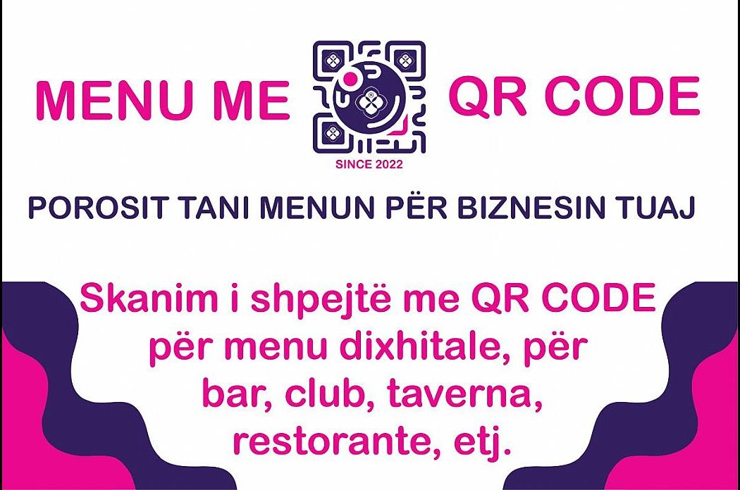 mbajtese qr code tavoline