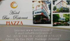 HOTEL PIAZZA Bulevardi elez isufi 8301 Shqiperia