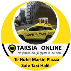 SAFE TAXI HALILI Vend qëndrimi: Te Hotel Martin Plazza ne qender Shqiperia